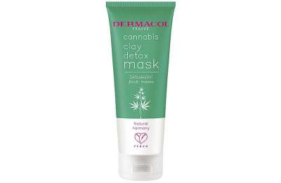 DERMACOL Cannabis clay detox mask jílová maska 100 ml